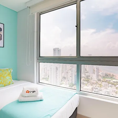 Apartamento U-go Palmetto - Lujo Frente Al Mar Cartagena
