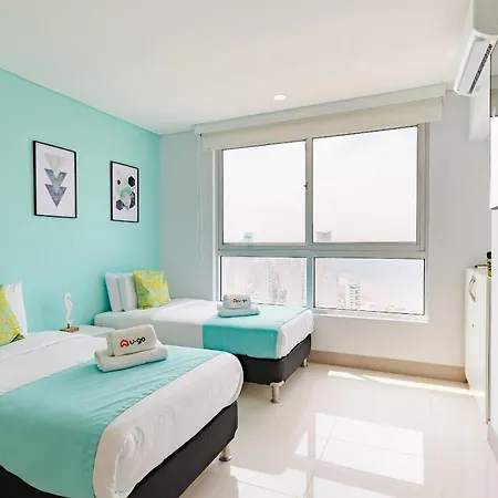 Apartamento U-go Palmetto - Lujo Frente Al Mar Cartagena